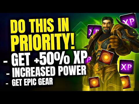 DO THIS FIRST in Legion Remix for MAX XP & Infinite Power + Free EPIC GEAR! WoW Legion Remix Guide