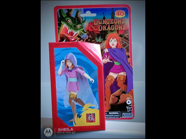 Vídeo relacionado con Dungeons & Dragons - Figura de la Serie Animada clásica - Figura de Sheila a Escala de 15 cm - Juguetes de D&D