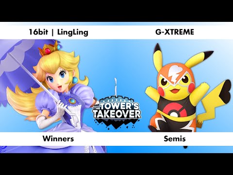 Winner's Semis: LingLing (Peach) vs G-XTREME (Pikachu) - The Tower's Takeover #5