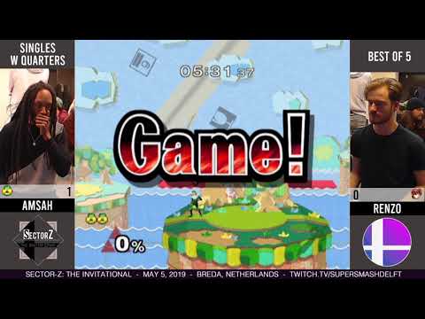 Sector-Z 4.5 - Amsah (Sheik) Vs Renzo (Marth) - Winners Quarters