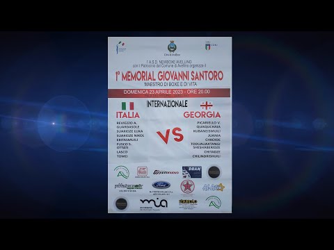 BOXE, 1° MEMORIAL GIOVANNI SANTORO