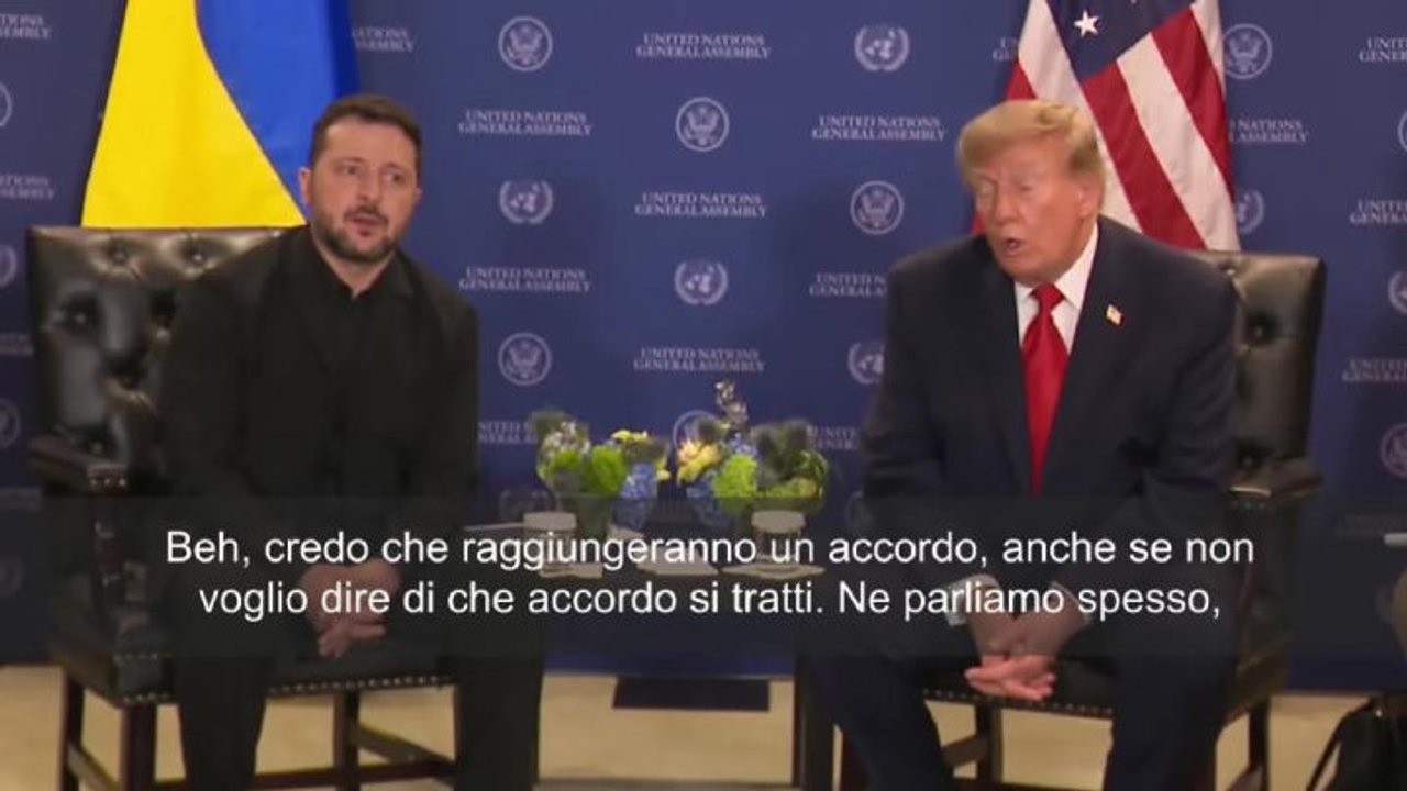 Trump vede Zelensky: Lavoriamo a porre fine a guerra, lo vogliono tutti. Anche Putin