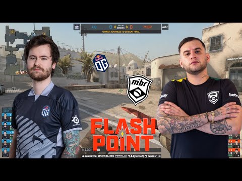 OG vs MIBR - DUST2 map 3 - Flashpoint 2 - Upper Bracket Quarterfinals 2020