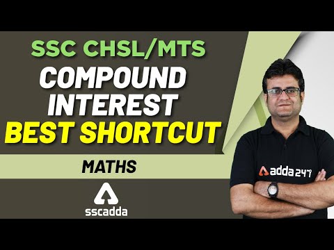 Maths | Compound Interest Best Shortcut | SSC MTS | CHSL 2019