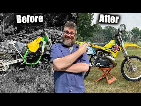 27 year old DIRT BIKE Gets New Life (RM 250 2 stroke)