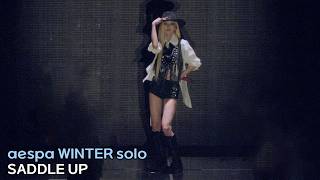 Download lagu 에스파 윈터 솔로 'SADDLE UP' 직캠 aespa WINTER SOLO｜aespa concert SYNK : COMPLæXITY mp3