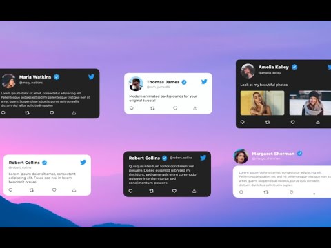 Stylish Tweets Pack For Final Cut Pro & Apple motion