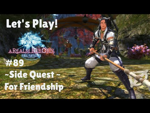 Let's Play Final Fantasy XIV #89 - Side Quest - For Friendship