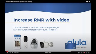 Increase RMR with Alula's updated video offering