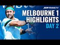 Americans Sandgren, Querrey in Melbourne 1 2021 Highlights Day 2