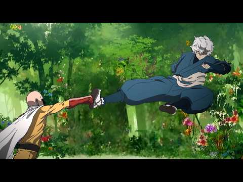 Saitama vs Gabiramu the immortal ninja from Jigoraku