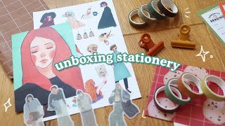 Unboxing New Stationery & Books ⭐ ASMR | Abbey Sy