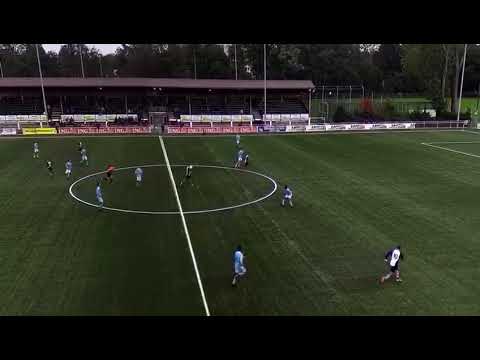 Dominique Ariës maakt 1 0 voor VUC tegen TOGB 13 oktober 2019