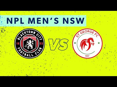 NPL Men's NSW Round 10: Blacktown City FC v St George FC