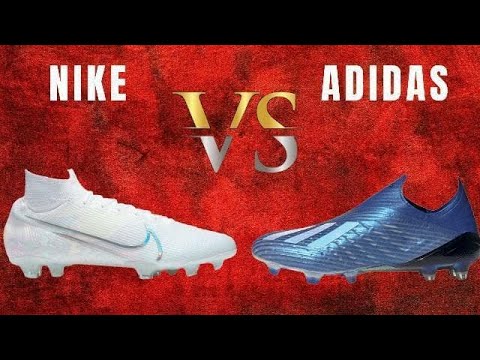 Nike versus Adidas | Which brand makes the best football boots? Head to Head Comparison
