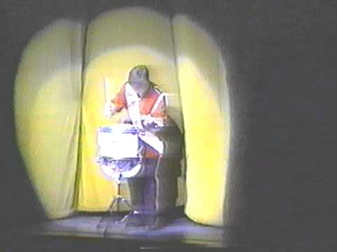 Umass Drumline 1992 Nick Angelis Solo Multiband Concert
