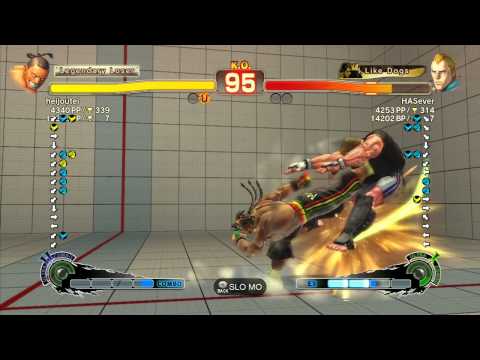 SSF4 AE: heijoutei (Dee Jay) vs HASever (Abel) - Ranked Match (720p HD)