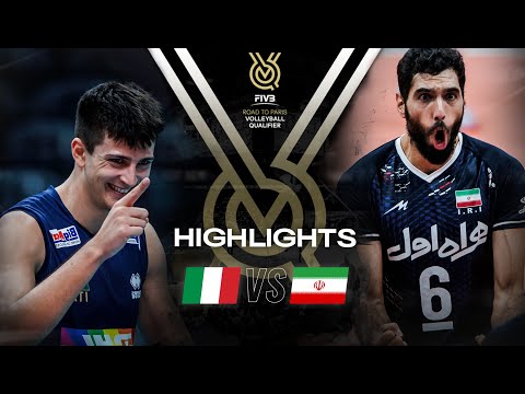 🇮🇹 ITA vs. 🇮🇷 IRI - Highlights | Men's OQT 2023
