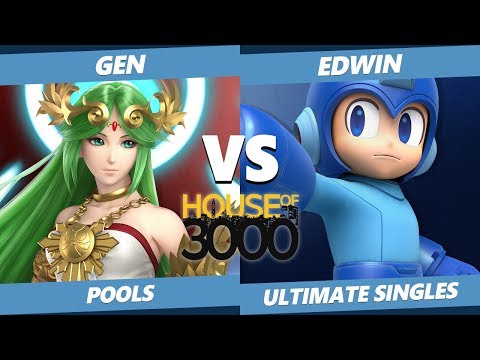 Smash Ultimate Tournament - Gen (Palutena) Vs. Edwin (Mega Man) SSBU Xeno 174 Pools