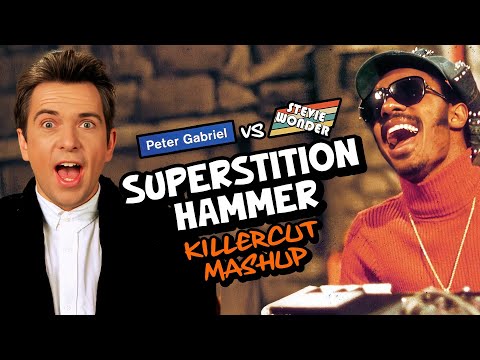 PETER GABRIEL vs STEVIE WONDER 🚀✨ Superstition Hammer | KillerCut Mashup #80s