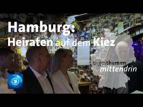 Hamburg: Jawort am Tresen | tagesthemen mittendrin
