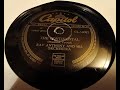 The Continental - Ray Anthony And His Orchestra - 78rpm