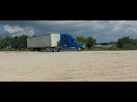 Backing maneuvers practice