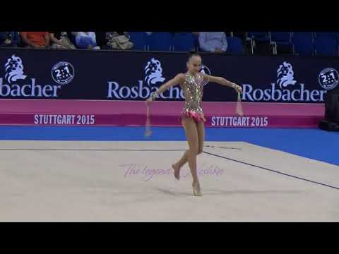 Sabina ASHIRBAYEVA (KAZ) clubs - 2015 Stuttgart worlds Qualifs