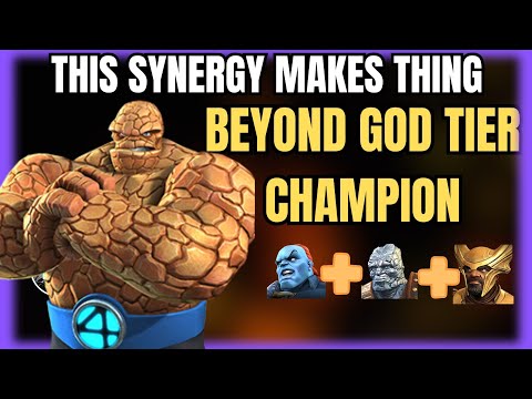 This Synergy makes The Thing Beyond god tier champion! 7 star Rank 1 Gameplay! #mcoc #mcocgameplay