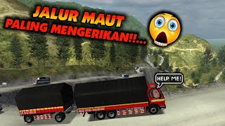 Download lagu NASIB TRUK BAGONG GANDENG DIJALUR MAUT TEKANGON - UKTS Mod Indonesia mp3