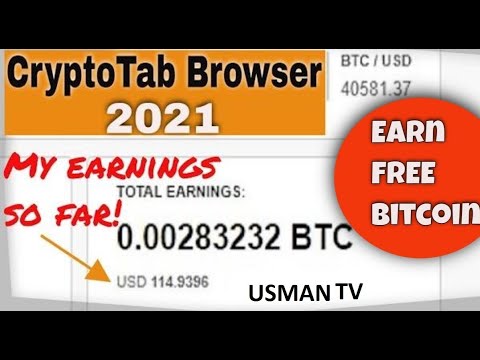 make money online earn bitcoin app download karo 2021 crypto tab browser Usman TV YouTube channel