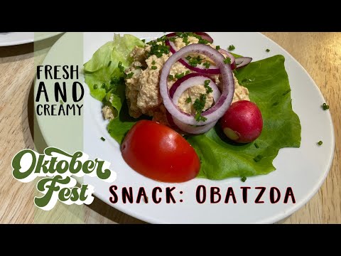 🍺🥨 Bavarian Oktoberfest Classic: How to Make Obatzdn – The Ultimate German Cheese Spread! 🧀🇩🇪**
