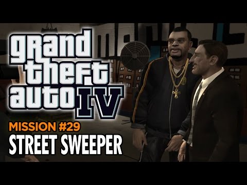 GTA 4 - Mission #29 - Street Sweeper (1080p, 60 FPS)