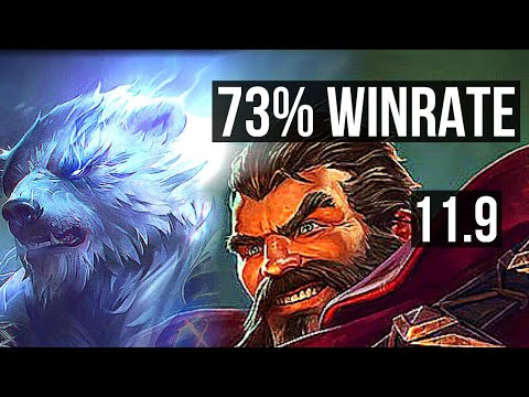 VOLIBEAR vs GRAVES (JUNGLE) | 73% winrate, 7/1/6 | EUW Master | v11.9