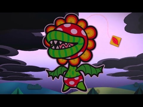 Paper Mario: Color Splash Walkthrough Part 8 - Dark Bloo Inn & Plum Park