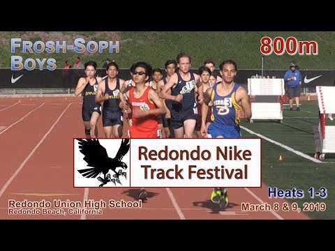 2019 TF - Redondo Invite - 800 (FrSoph Boys, H1-3 [of 5])