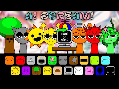 Incredibox Sprunki: Ai Scream! (Nani Ga Suki) - MOD/COVER