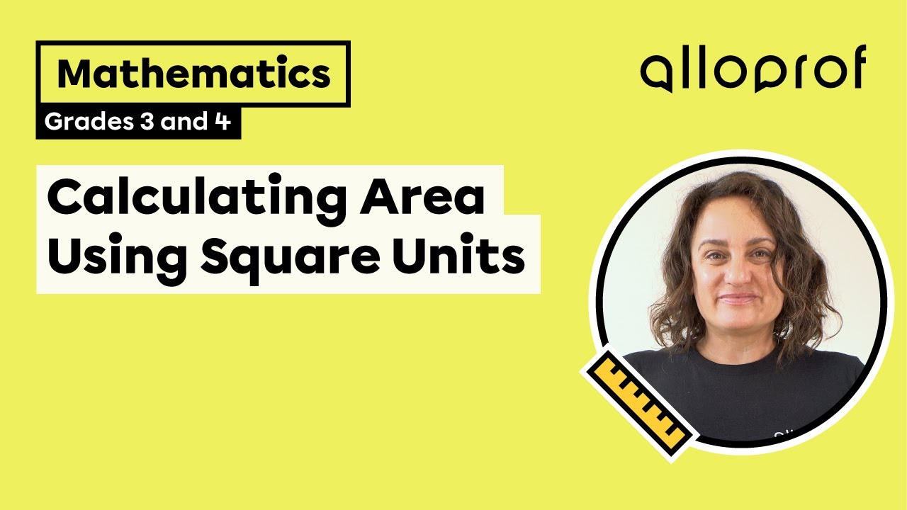 Calculating Area Using Square Units (Grades 3 - 4)