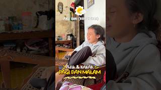 Download lagu ADIK KAKAK SIANG DAN MALAM #dramangakak #lucu mp3