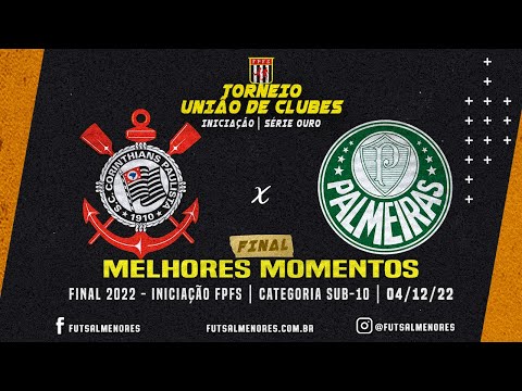LANCES FINAL TORNEIO UNIÃO DE CLUBES SUB10 - CORINTHIANS X PALMEIRAS #futsal #palmeiras #corinthians