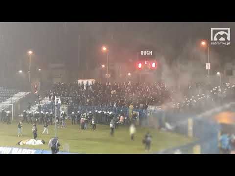 Ruch Chorzów - Motor Lublin 0:0. Awantura w przerwie meczu