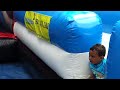 Justice League Double Challenge Bounce House Hopper WET or DRY