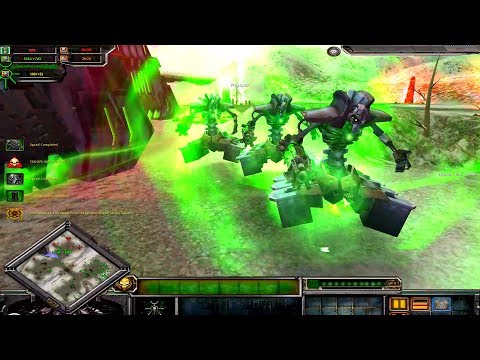 Necrons vs Dark Eldar vs Chaos Daemons vs Space Marines! - 40k: Soulstorm - Ultimate Apocalypse Mod