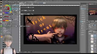 【グリザイユ】お絵かき講座（？）配信【厚塗り】