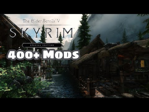 [SKYRIM SE 400+ MODS] 2020 HD Graphics Gameplay