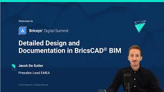 Detailed Design and Documentation in BricsCAD BIM