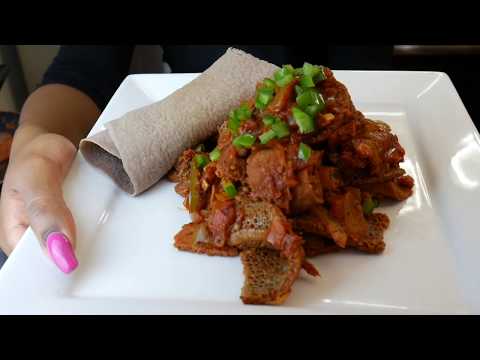 Best Ethiopian Breakfast Food: Firfir Recipe (ፍርፍር አሰራር )