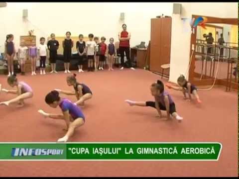 CUPA IASULUI LA GIMNASTICA AEROBICA