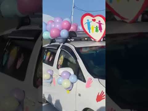 Видеофакт: автоледи Нюрбинского района устроили парад машин