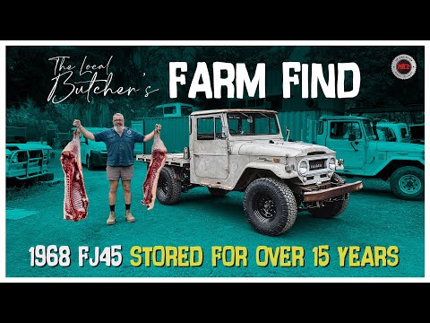 1968 FJ45 One Of The Best Farm Finds Ever - Mr Landcruiser